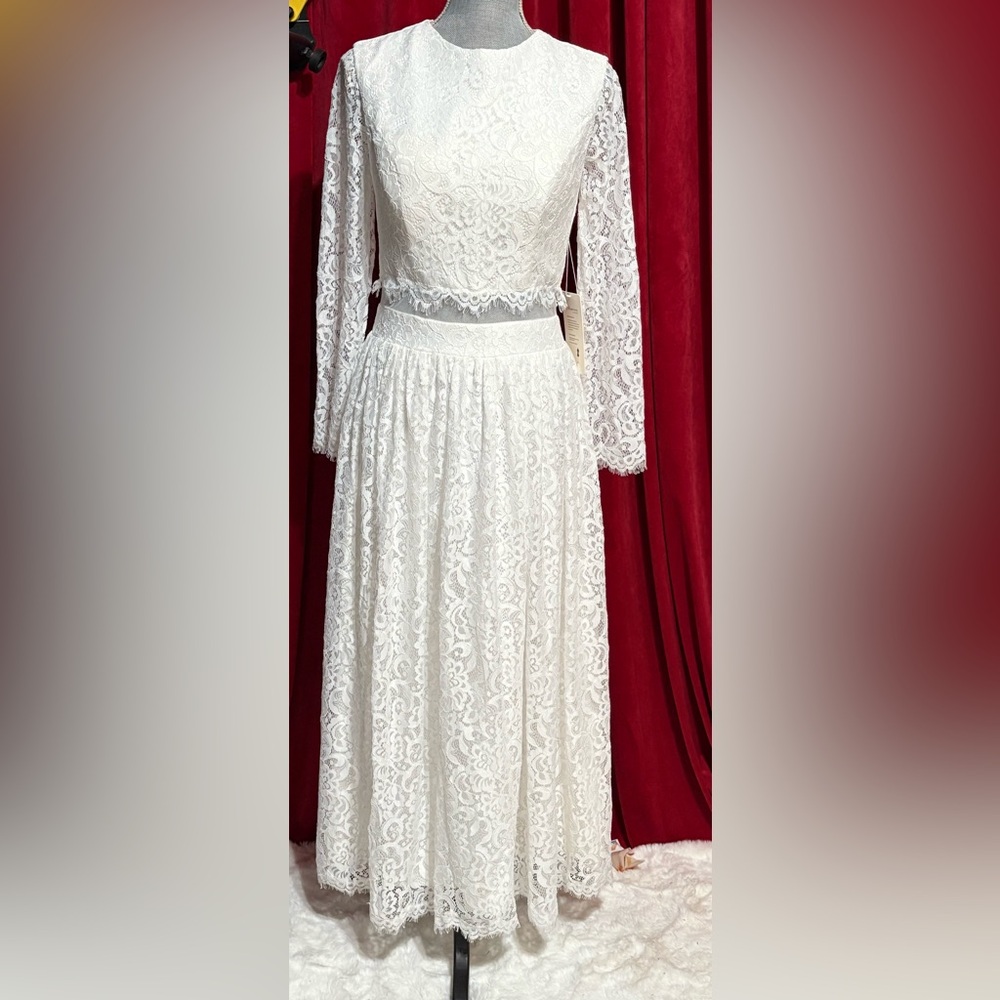 Mingda’s Dress White Wedding Dress